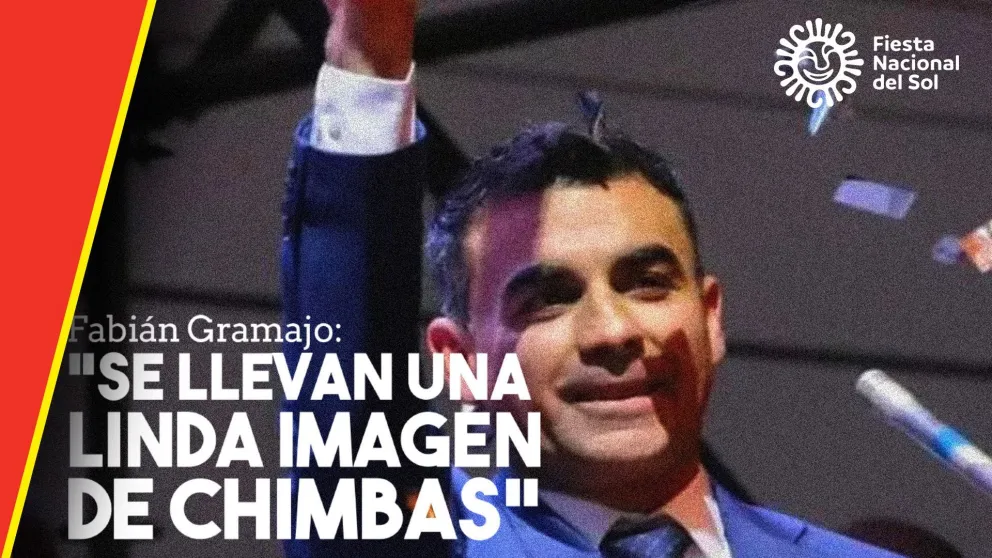 Fabián Gramajo: "La gente se lleva una muy buena imagen de Chimbas"