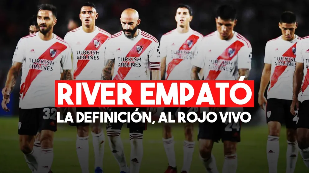 Superliga: River empató con Defensa y Justicia