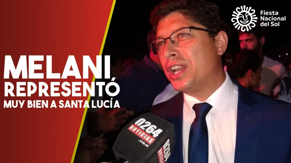 Juan José Orrego elogió a la embajadora representante de San Lucia