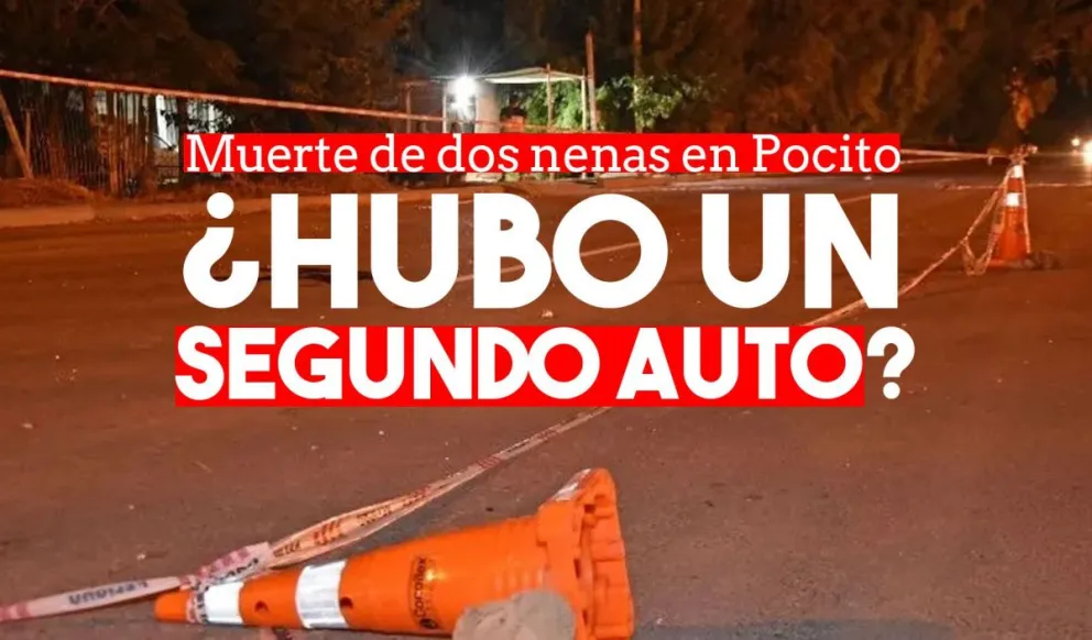 El sospechoso de matar a dos nenas al volante asegura que otro auto las atropelló