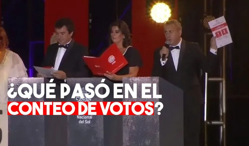 Una equivocación en la lectura de los votos, generó polémica