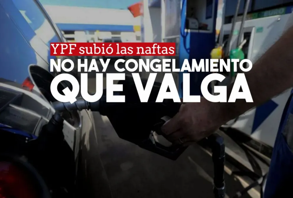 YPF subió las naftas y se espera que el resto de las petroleras también lo hagan