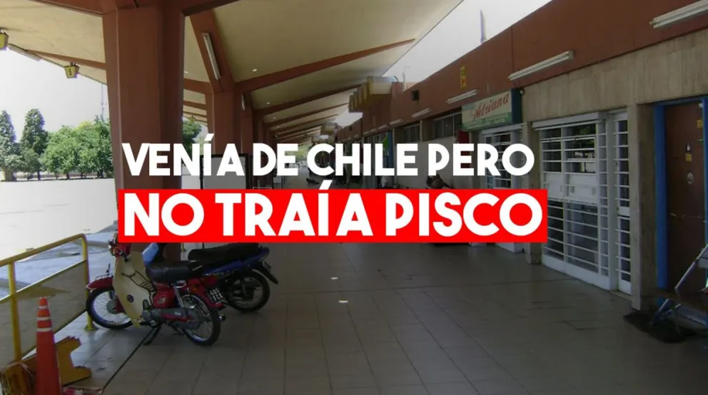 Una chilena detenida con droga en la Terminal