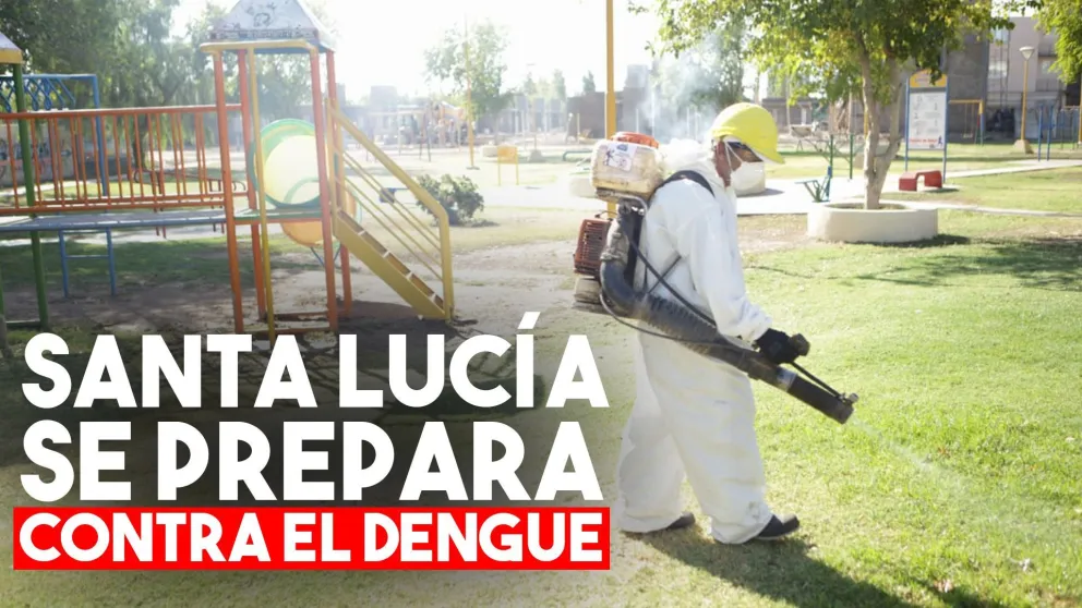 Comenzó el operativo contra el dengue en Santa Lucía