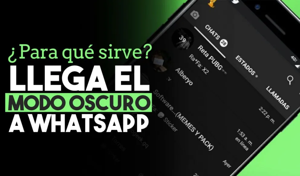 El modo oscuro de WhatsApp llega a todo el mundo