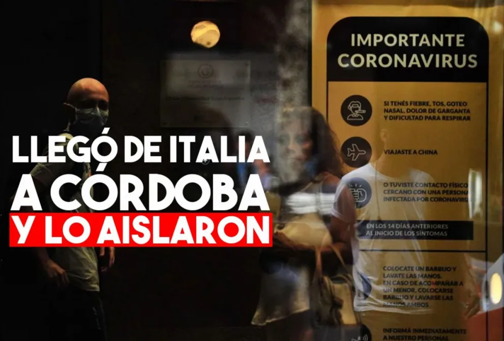Activan el protocolo en Córdoba por un caso sospechoso y con síntomas