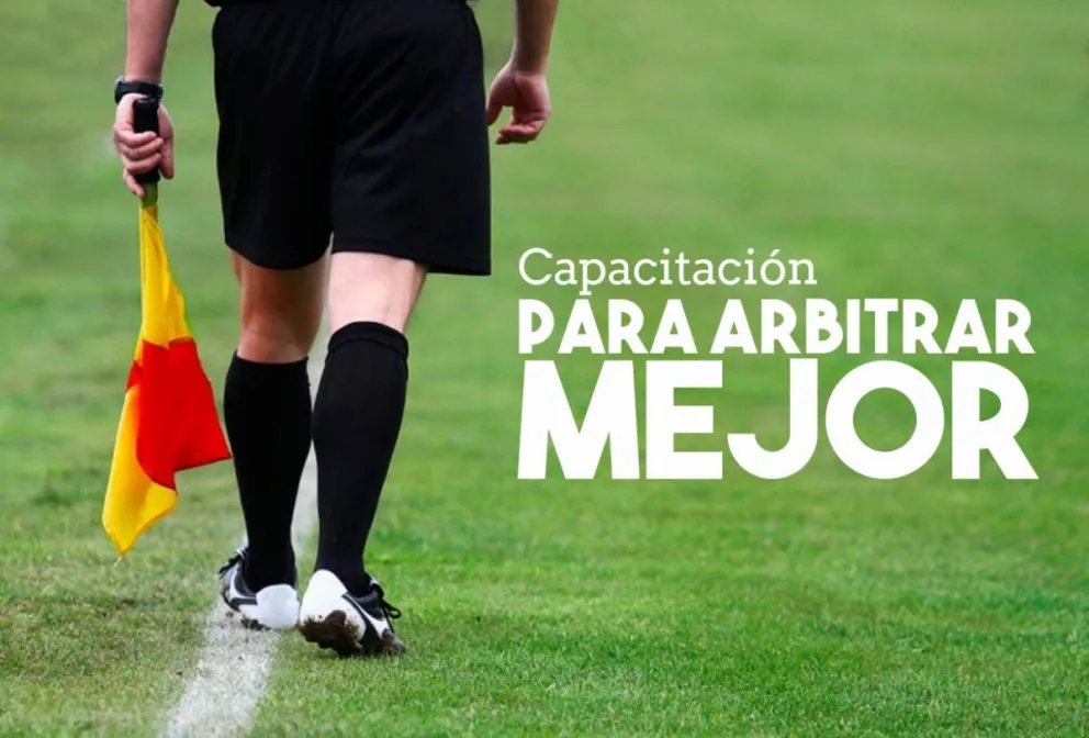 Capacitarán a árbitros de fútbol