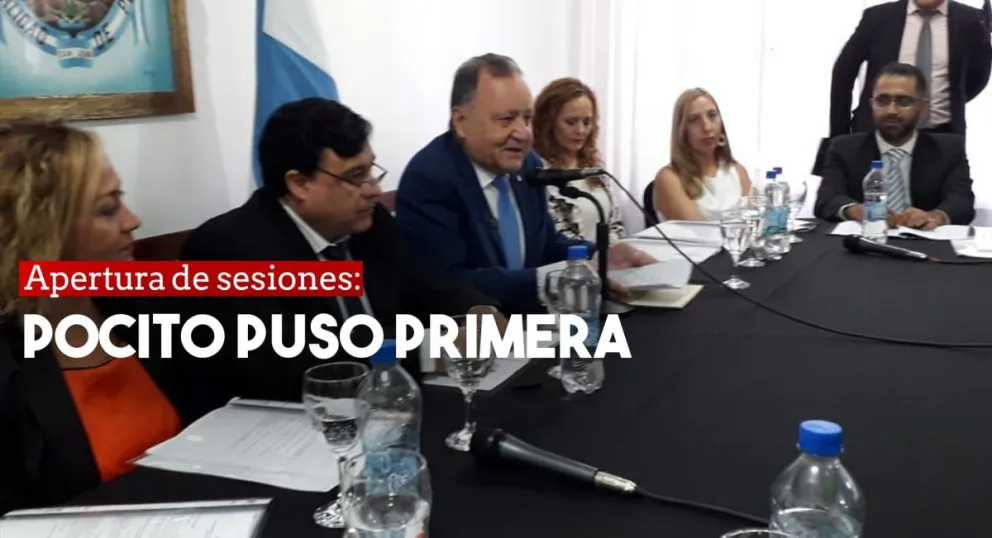 Sánchez abrió sesiones en Pocito, apostando al deporte y al desarrollo social
