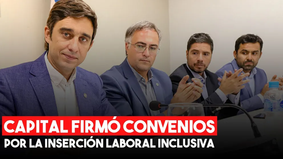 Capital firmó convenios por mayor inclusión laboral para mujeres y grupos vulnerables