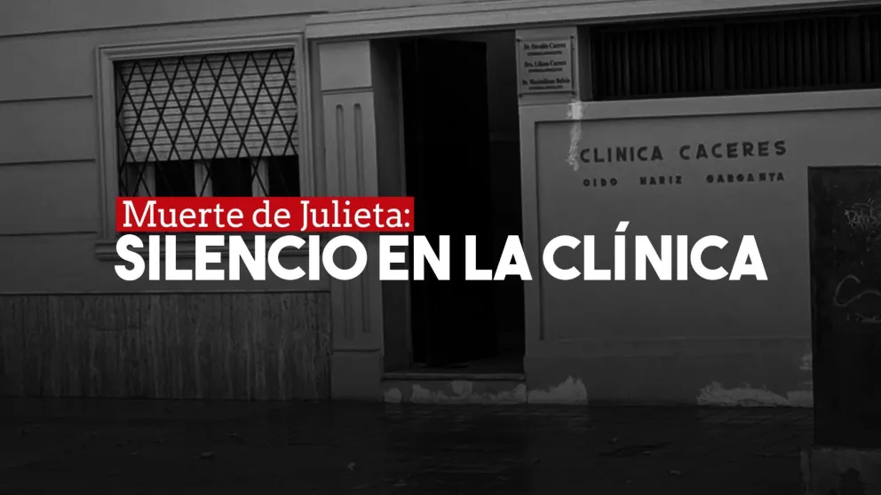 El silencio de la clínica donde operaron a Julieta