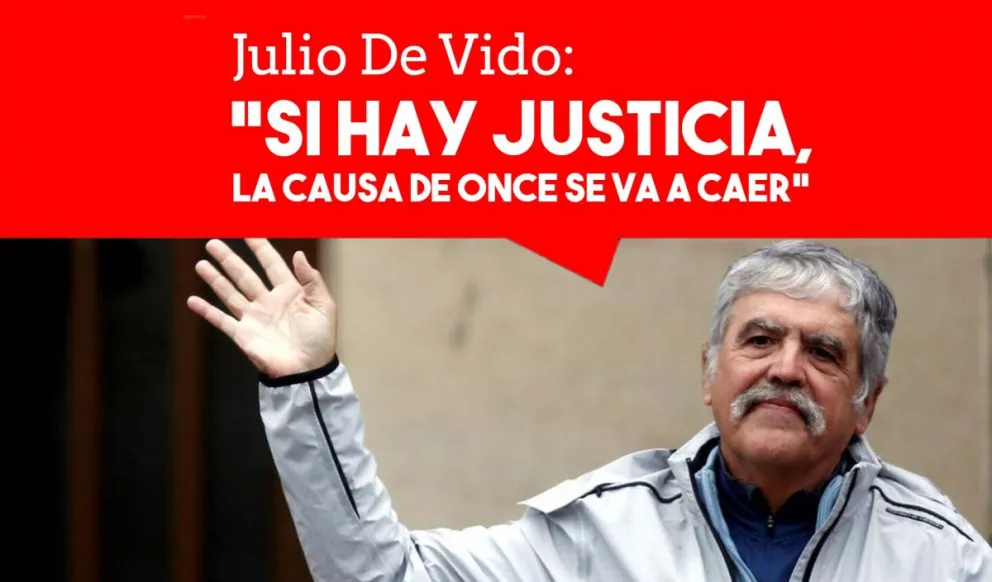Julio De Vido: "Si hay justicia la causa de Once se va a caer"