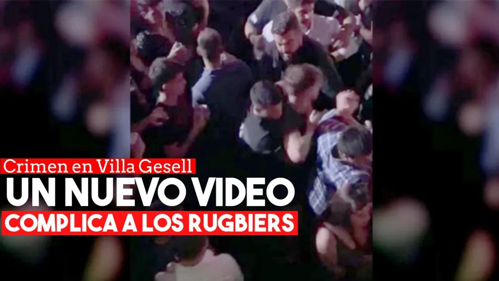 Un nuevo video muestra la secuencia completa del ataque de los rugbiers contra Fernando Báez Sosa