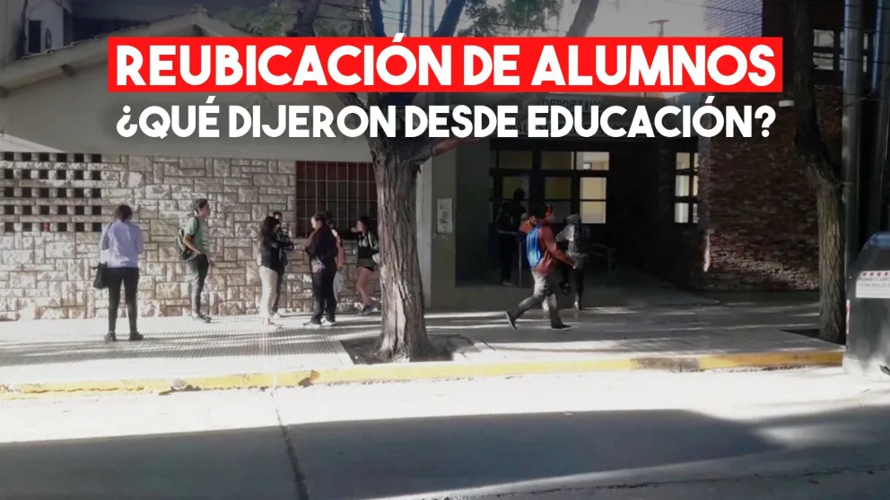 Reubicación de alumnos: "Nadie se va a quedar sin vacante"