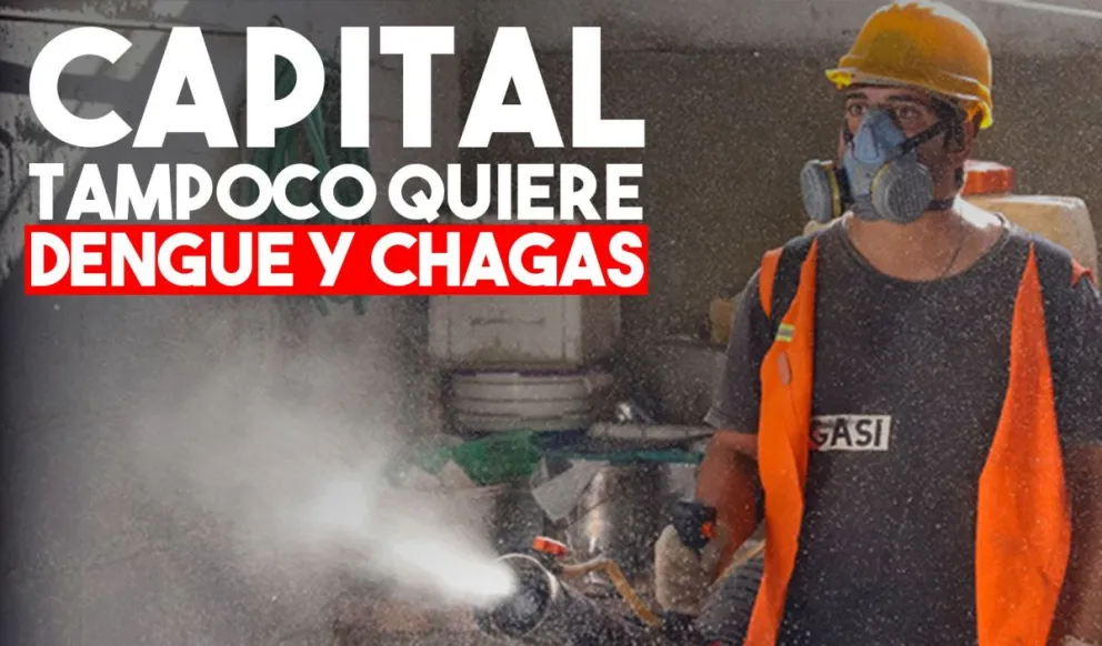 Al igual que en otros departamentos, Capital da batalla al Dengue y al Chagas