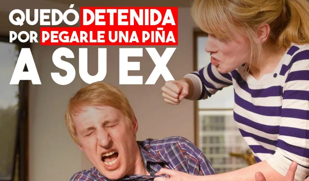 Una mujer quedó detenida por pegarle un puñetazo a su expareja