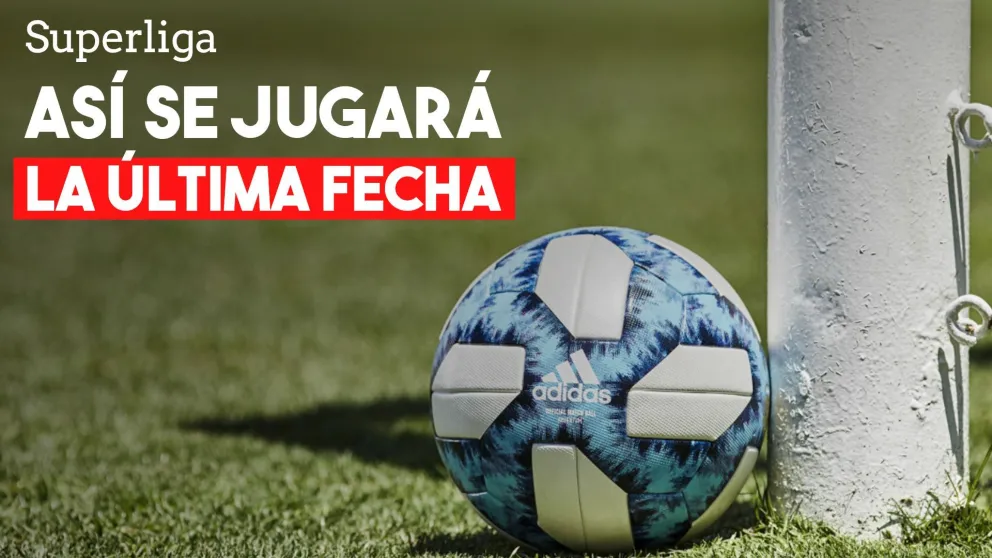 Así se juega la última fecha de la Superliga