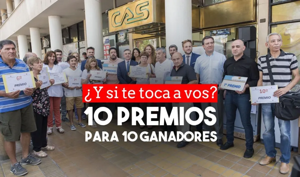 La Caja de Caja de Acción Social entregó los premios del Sorteo de Cupones No Premiados