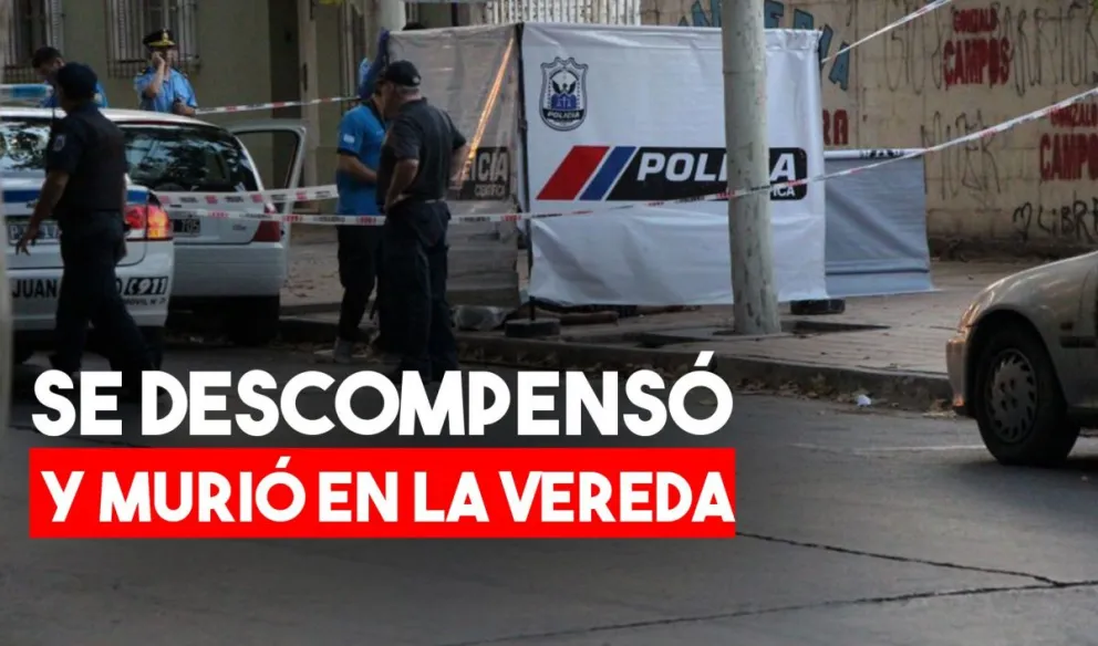 Una mujer se descompensó y falleció en pleno centro