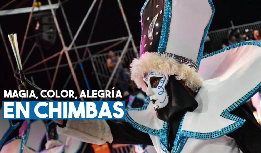 Más de 10.000 personas en la primera noche del Carnaval de Chimbas