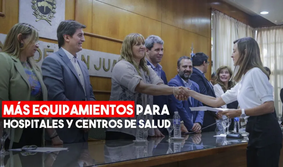 Se entregaron equipamientos para laboratorios y cardiología