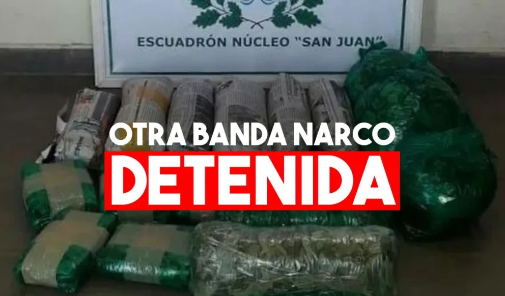 Gendarmería detuvo a una banda de narcotraficantes con un millón de pesos y cargamentos de marihuana