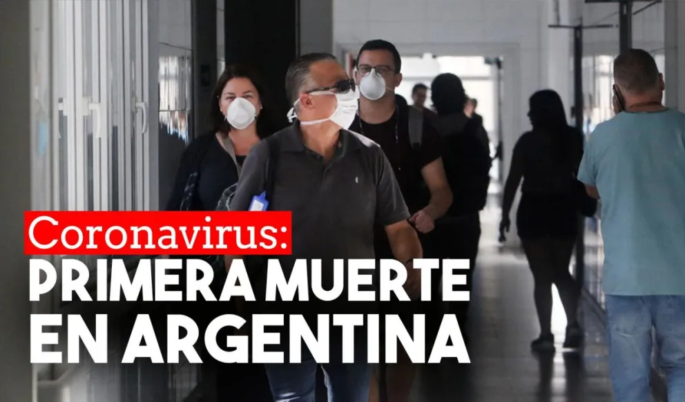 Primera muerte por coronavirus en Argentina