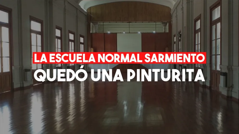 Pusieron a punto la Escuela Normal Superior Sarmiento