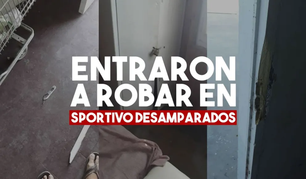 Los robos entraron al fútbol: se llevaron herramientas e insumos de Sportivo Desamparados