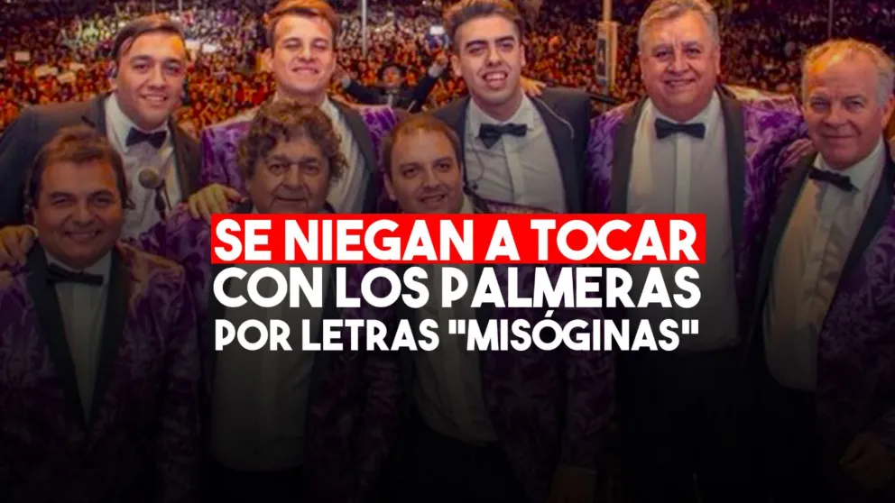Mujeres de la Filarmónica se niegan a tocar hoy con Los Palmeras por letras "misóginas"