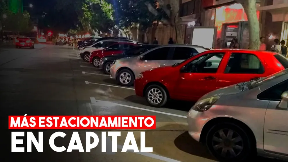 Capital: ordenan el estacionamiento frente a Plaza 25 de Mayo