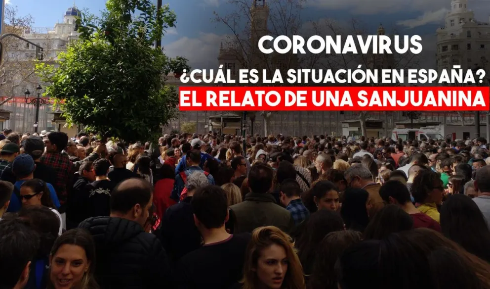 El relato de una sanjuanina en España: "En general la gente va muy tranquila"