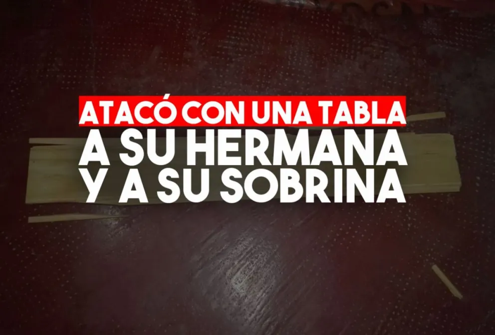 Un anciano golpeó a su hermana y a su sobrina