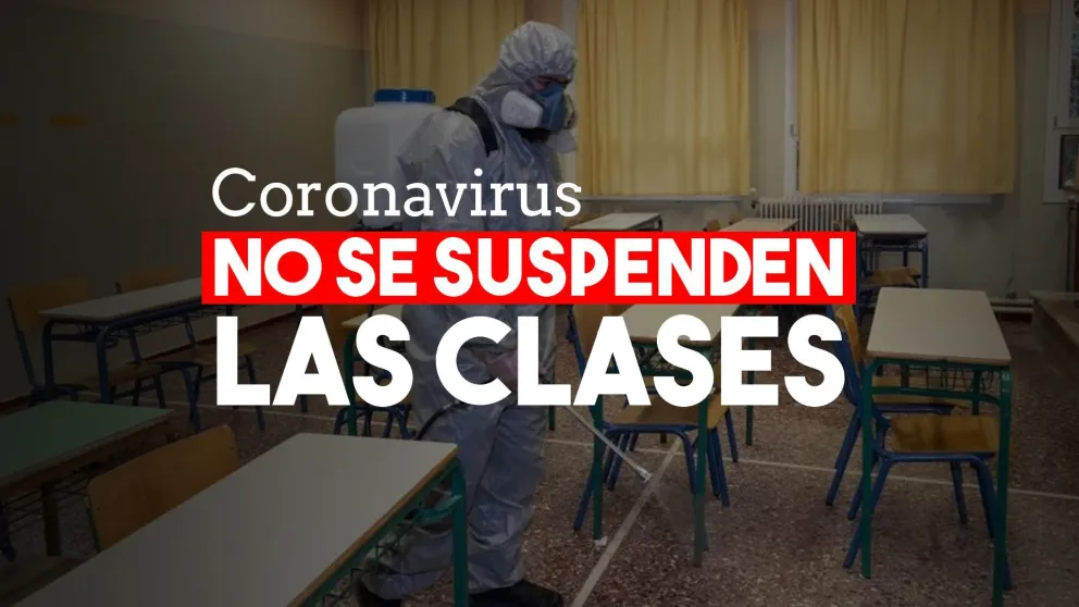 El ministro de Educación de la Nación desestimó la posibilidad de suspender las clases