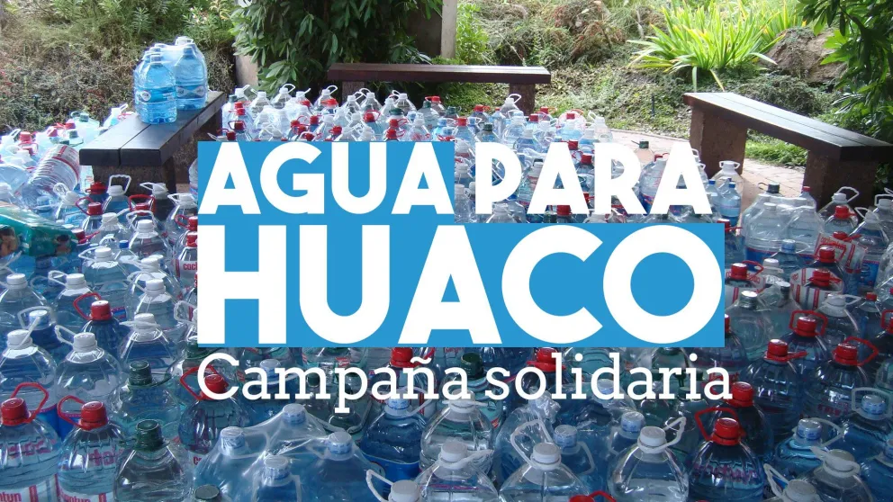 Campañas para llevar agua a Huaco