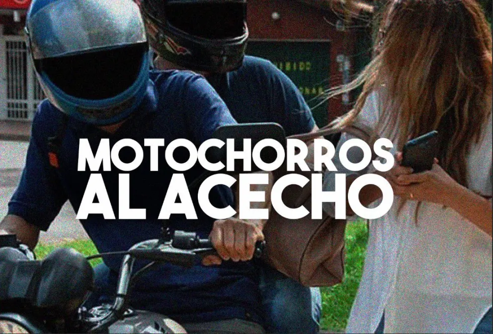 Intentaron robarle a un joven, huyeron en moto pero se cayeron y los detuvieron