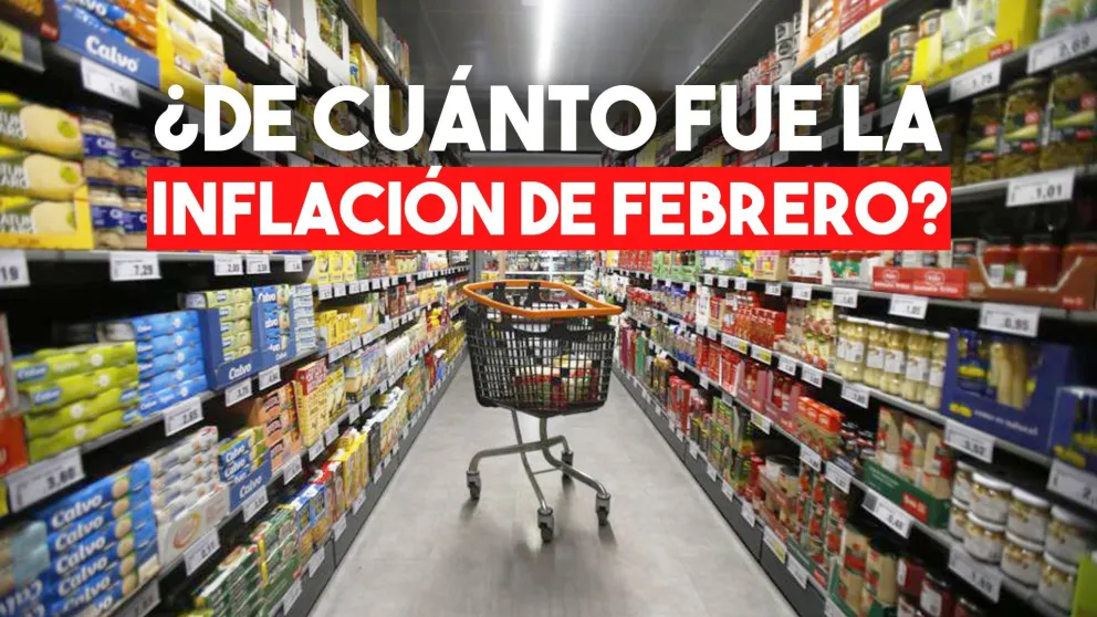 La inflación de febrero se desaceleró al 2%, el menor nivel en dos años