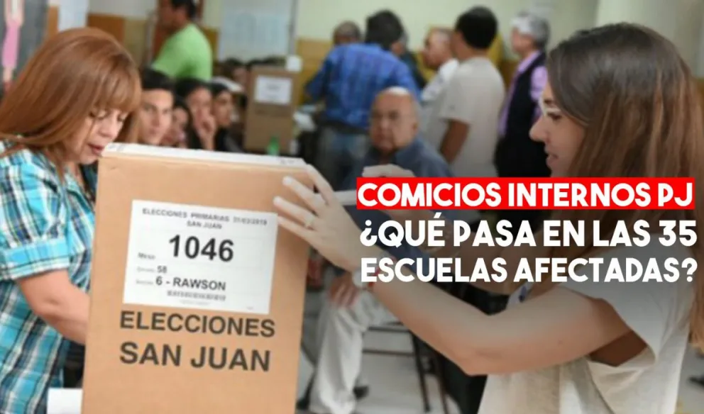 Este domingo se habilitarán 35 escuelas para los comicios internos del PJ