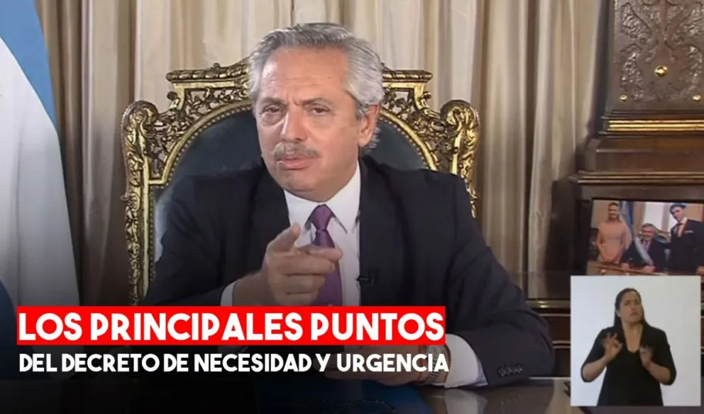 Alberto Fernández: "Vamos a tomar las medidas que hagan falta"