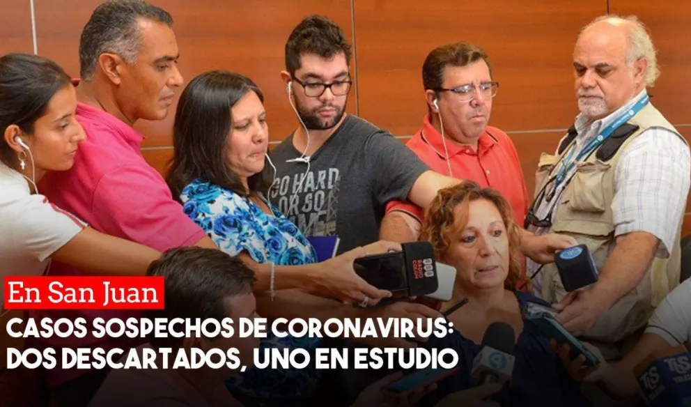Casos sospechosos de coronavirus en San Juan: dos descartados, la nena de 4 años en estudio.