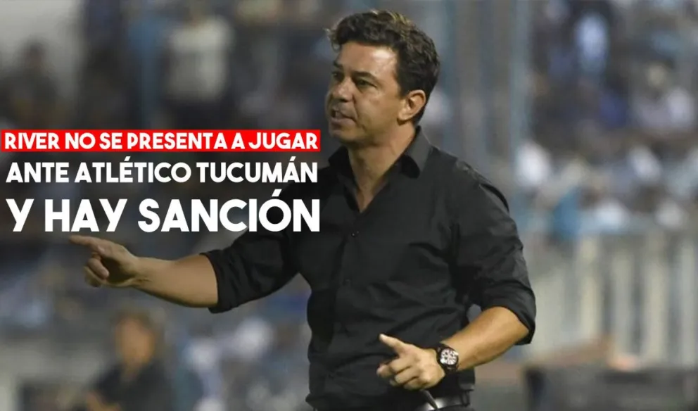 Superliga contundente: sanción a River