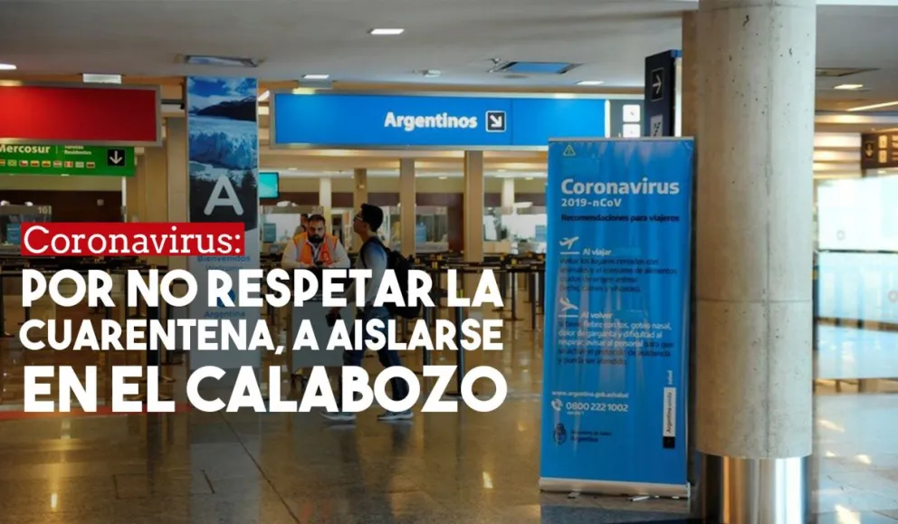 Coronavirus: tres detenidos por violar la cuarentena