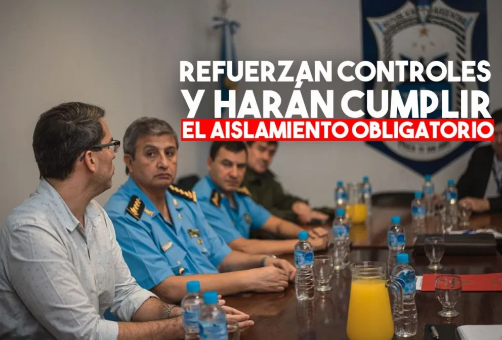 Intensifican los controles en todos los ingresos a la provincia