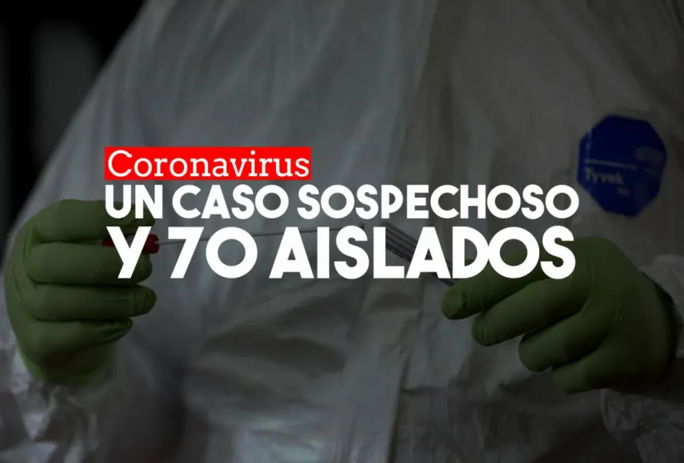 Coronavirus: un caso sospechoso y 70 aislados en San Juan