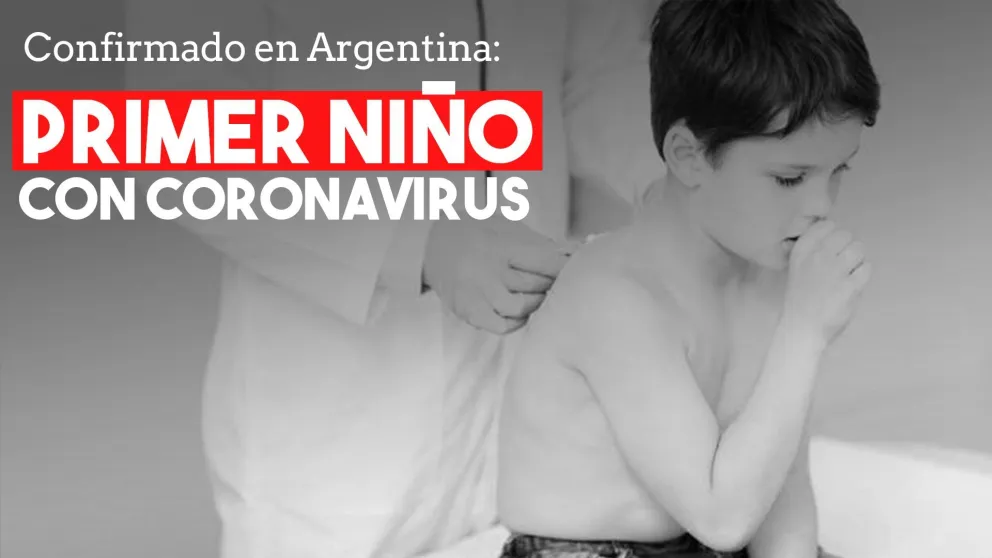 Un niño de cuatro años tiene coronavirus en Chaco: es el primer menor de edad infectado en la Argentina