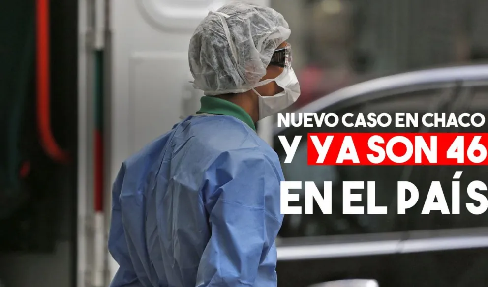 Coronavirus: Chaco confirmó otro caso y ya se detectaron 46 en el país