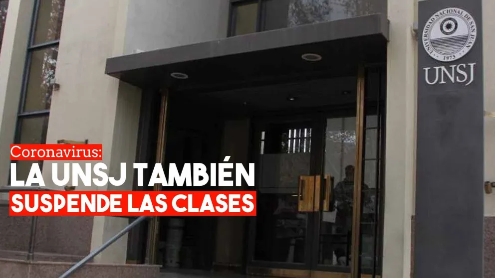 La UNSJ adhiere a las medidas nacionales y suspende las clases