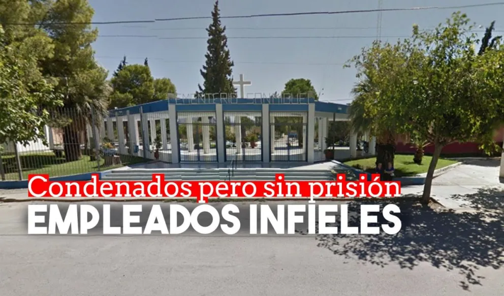 Se quedaban con la venta de nichos y quedaron inhabilitados de por vida para trabajar en la administración pública