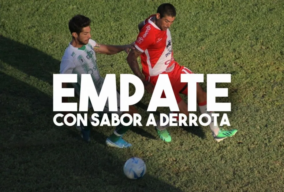 Con un arbitraje polémico, Desamparados empató con Maipú