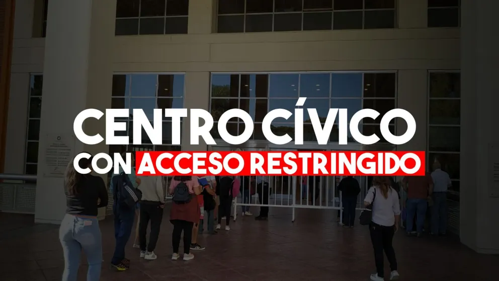 Luego de las medidas de Gobierno, el Centro Cívico restringió la entrada al público