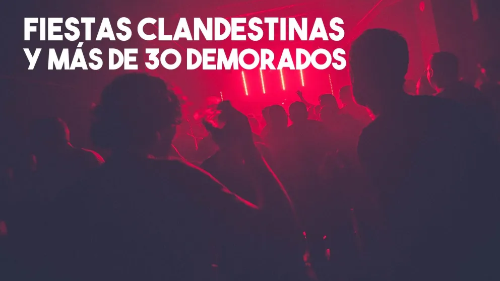 Una fiesta clandestina terminó en la comisaría: hubo hasta menores detenidos